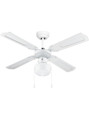 Dlc Poyraz Tavan Vantilatörü Beyaz 107 cm