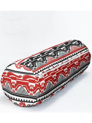Rem Home Rengirenk Dekoratif Kırlent Kılıfı Etnik 60 x 20 cm Salon Koltuk Kanepe Yastık Kılıfı