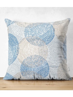 Rem Home Rengirenk Dekoratif Kırlent Kılıfı Modern 43 x 43 cm Salon Koltuk Kanepe Yastık Kılıfı