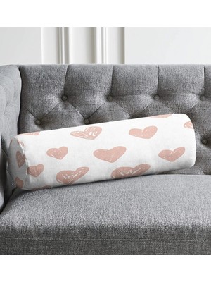 Rem Home Rengirenk Dekoratif Kırlent Kılıfı Modern 60 x 20 cm Salon Koltuk Kanepe Yastık Kılıfı