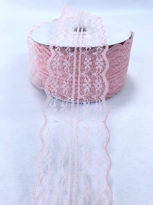 Hobigram Pembe Dantel Kurdele 3 Metre