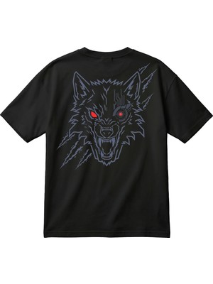 BarsDepo Oversize Gotic Y2K Baskılı Premium Unisex Tişört