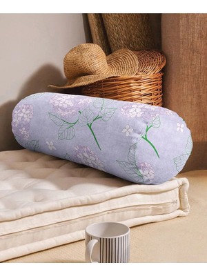 Rem Home Rengirenk Dekoratif Kırlent Kılıfı Yaprak 60 x 20 cm Salon Koltuk Kanepe Yastık Kılıfı