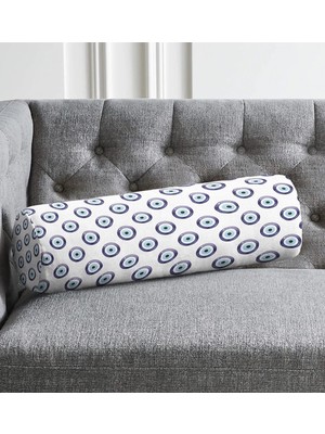 Rem Home Rengirenk Dekoratif Kırlent Kılıfı Sarı 60 x 20 cm Salon Koltuk Kanepe Yastık Kılıfı