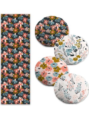 Rem Home Rengirenk Dekoratif Kırlent Kılıfı Sarı 45 x 140 cm Salon Koltuk Kanepe Yastık Kılıfı