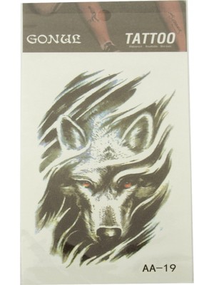 Hace Bazaar Kurt Tattoo Dövme Sticker
