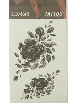 Hace Bazaar Gül Tattoo Dövme Sticker
