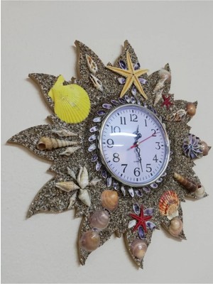 St. Morritz Saat El Yapımı Saat, Sessiz Saat Mekanizması 16 cm Çap Uzunluğu Quartz Clock