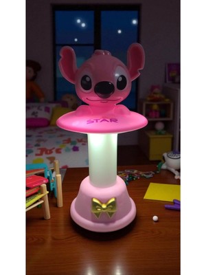 St. Morritz Stitch Kafa Sallayan Gece Lambası Boyut: 18 cm