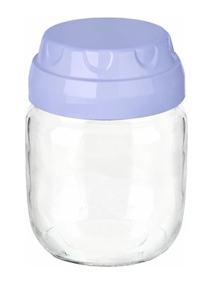 Cer Vintage Dekoratif Cam Kavanoz 425ML - 14,3 Oz Cer Najmaddin