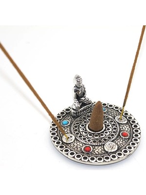 Uravas Store Metal Yuvarlak Budalı Tütsülük KSK2189