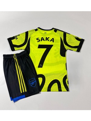 Breathless Arsenal 2023/24 Sezonu Bukayo Saka Alternatif Çocuk Forması (Green)