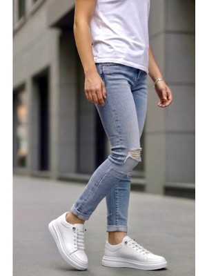 Bonjey Erkek Taba Ultra Hafif Esnek Lastikli Bağcıklı Günlük Garantili Casual Ayakkabı