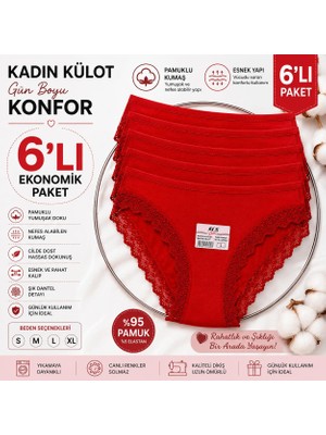 Tutku Kadın Külot 6lı