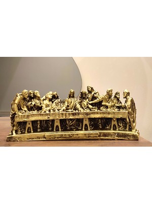 Antioch Art and Design Son Akşam Yemeği Tasarım Biblo 21 cm Ev Dekor Dekoratif Hediyelik