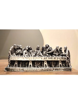 Antioch Art and Design Son Akşam Yemeği Tasarım Biblo 21 cm Ev Dekor Dekoratif Hediyelik