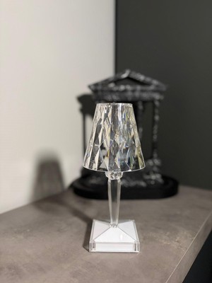 Onedekor Şarjlı Dekoratif Ambiyans Masa Lambası – Diamond
