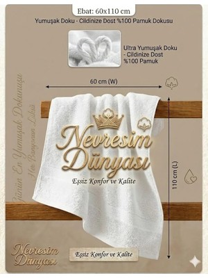 Aydogan's Dy Prime Hlu 60X110 Beyaz