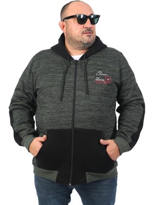 Moc Grande Mocgrande Büyük Beden Erkek Sweat The Frontier 22726 Neftı