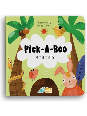 Neobebek Pick-A-Boo - Animals (Ingilizce Döndür-Seç Hareketli Kitap)