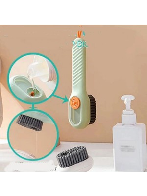Hace Bazaar Deterjan Hazneli Süet Bot Nubuk Ayakkabı Temizleme Fırçası Mutfak Banyo Fırçası Çok Amaçlı