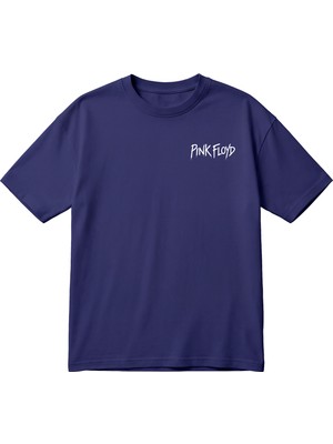 BarsDepo Unisex Vintage Rock Temalı Oversize Tişört