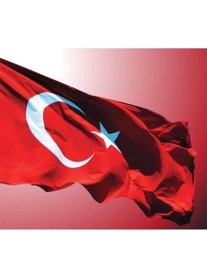 AyrStore Raşel Kumaş Türk Bayrağı 100X150