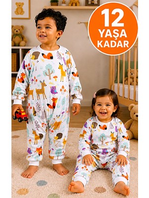 Mini Kiti 2,5 Tog Kız ve Erkek Çocuk Bebek Kalın Dolgulu Sevimli Hayvanlar Uyku Tulumu