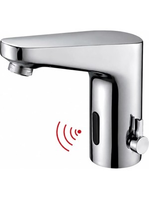 ACAR SU ARMATÜRLERİ Stilla Çift Su Fotoselli Krom Lavabo Bataryası Acar 01.02.206