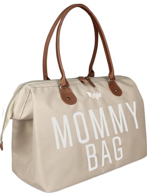 AyrStore Stylo Usa Mommy Bag Anne Bebek Bakım ve Kadın Çantası (Vızon)