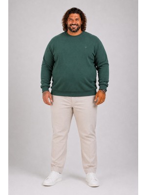 Moc Grande Mocgrande Büyük Beden Selanik Classic Sweat 23200 Neftı