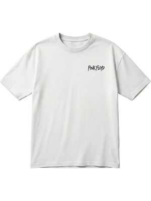 BarsDepo Unisex Vintage Rock Temalı Oversize Tişört