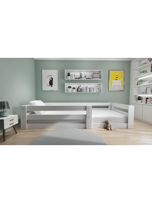 AyrStore Ninnimo Montessori 90X190 Yatak Uyumlu Mdf Karyola MY19-1