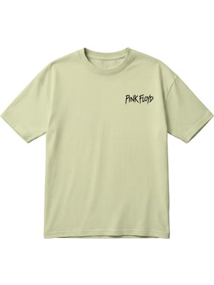 BarsDepo Unisex Vintage Rock Temalı Oversize Tişört