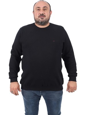 Moc Grande Mocgrande Gipeli Sweat  Bisiklet Yaka Wreath 22713 Sıyah