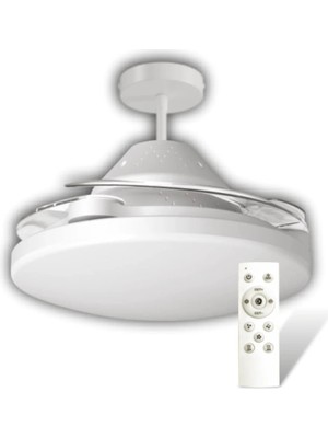 Eco Lounge 1 Adet Cata Ct 1156 Dolunay 72W Fanlı Kumandalı LED Ampul 3 Renk