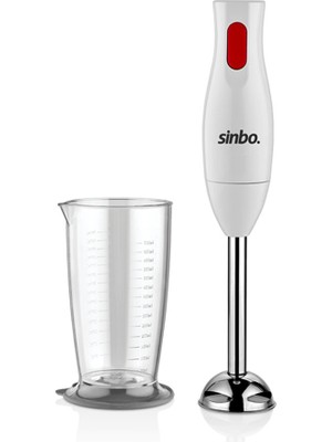 Ttt Sinbo Çubuk El Blender - 700 ml Ölçekli Hazne - Paslanmaz Çelik Uçlu