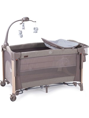 AyrStore Prego Elips Plus Anne Yanı Oyun Parkı Beşik Park Yatak 70X120 cm Park Yatak & Oyun Parkı Tek Eba