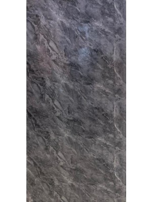 AyrStore Ukab Dekor Kendinden Yapışkanlı Esnek Köpük Gri Pvc Mermer Panel 60X30 cm Banyo Wc Mutfak Gri 3