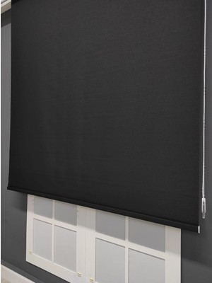 AyrStore Siyah Mat Polyester Stor (240X200)