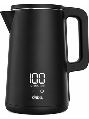 Ttt Sinbo 1.8 Litre Dijital Kettle - Dokunmatik Ekranlı - Akıllı Su Isıtıcısı
