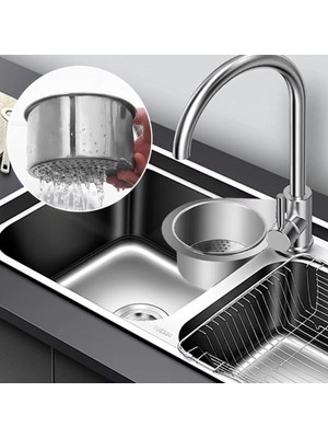 Ttt Kuğu Tasarımlı Paslanmaz Lavabo Drenaj Sepeti