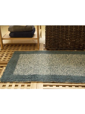İrya Shalla Banyo Paspası Fabıo Mavı 40X60 + 50X80