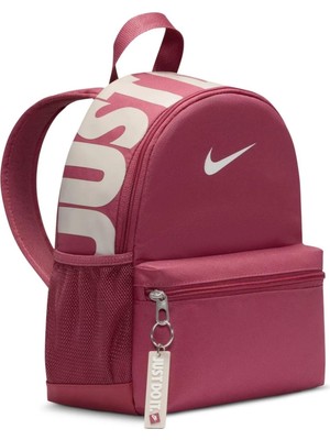 AyrStore Nike Brasilia Günlük Küçük Boy Sırt Çantası 11 Litre Vişne Renk 31X25X10 cm
