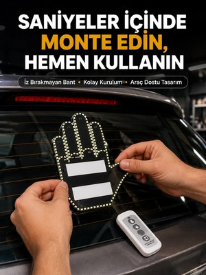 203 Led’li Yüksek Görünürlüklü Jest Işığı Midastech