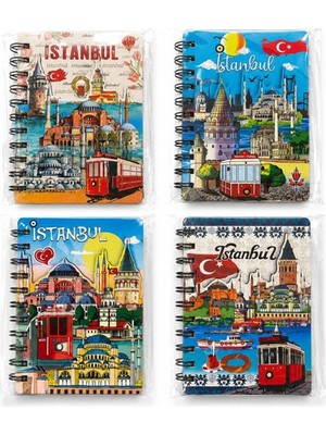 Ett Istanbul Temalı Kabartmalı Defter
