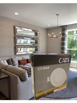Cata CT-5144 3W Günışığı LED Panel Spot Metal Kasa, 10 Adet