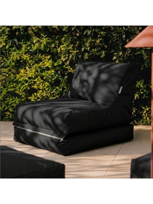 Homedius Fiesta Su Geçirmez Kumaş Koltuk Siyah 65X78