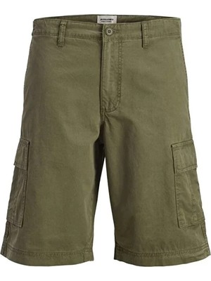 Jack & Jones Jpstcole Matty Cargo Short Mıd Haki 12292263-OL