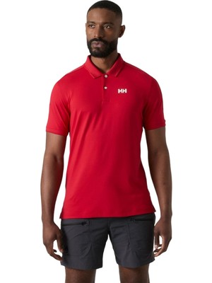 99 Helly Hansen Toulon Graphic Erkek Kırmızı Polo Tişört